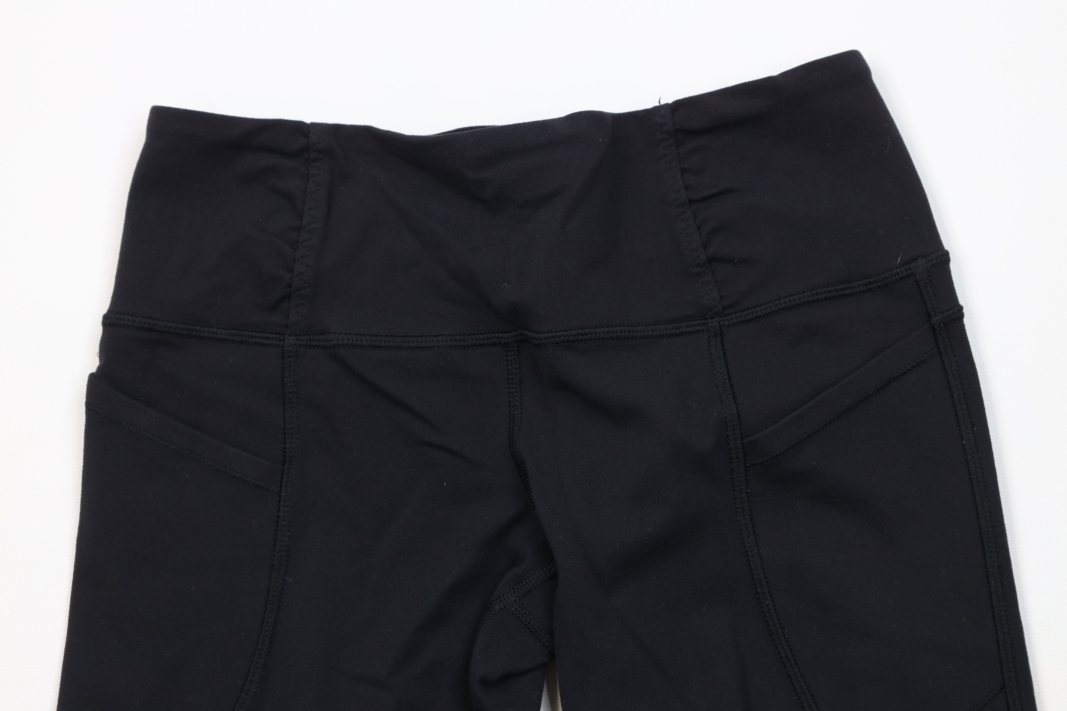 Lululemon Lululemon Cropped Speed Gym Training Tights Yoga Pants Black Size 27" / US 4 / IT 40 - 2 Thumbnail