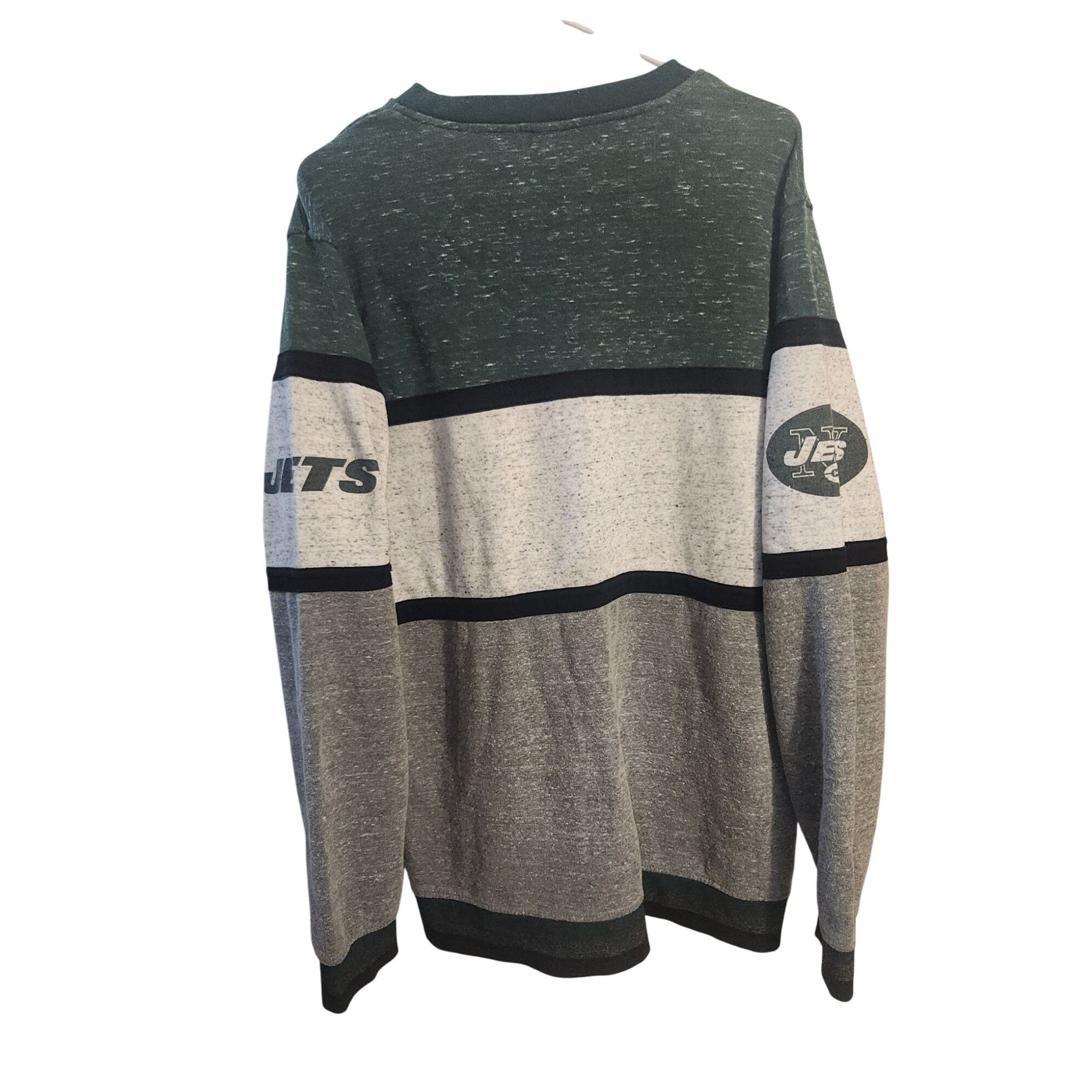 Other NY Jets NFL Team Apparel Sweatshirt Gray & Green Long Sleeve Size US XXL / EU 58 / 5 - 9 Thumbnail