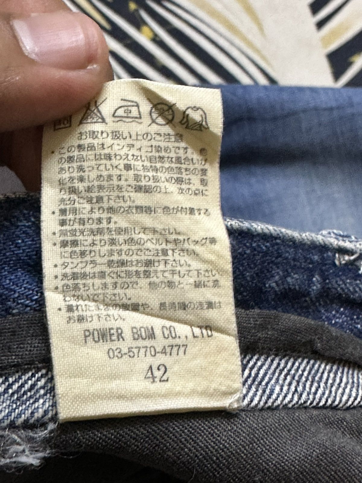 GOSTAR DE FUGA Vintage Go Star De Fuga Selvedge Faded Twisted Leg Denim Size US 31 - 9 Thumbnail