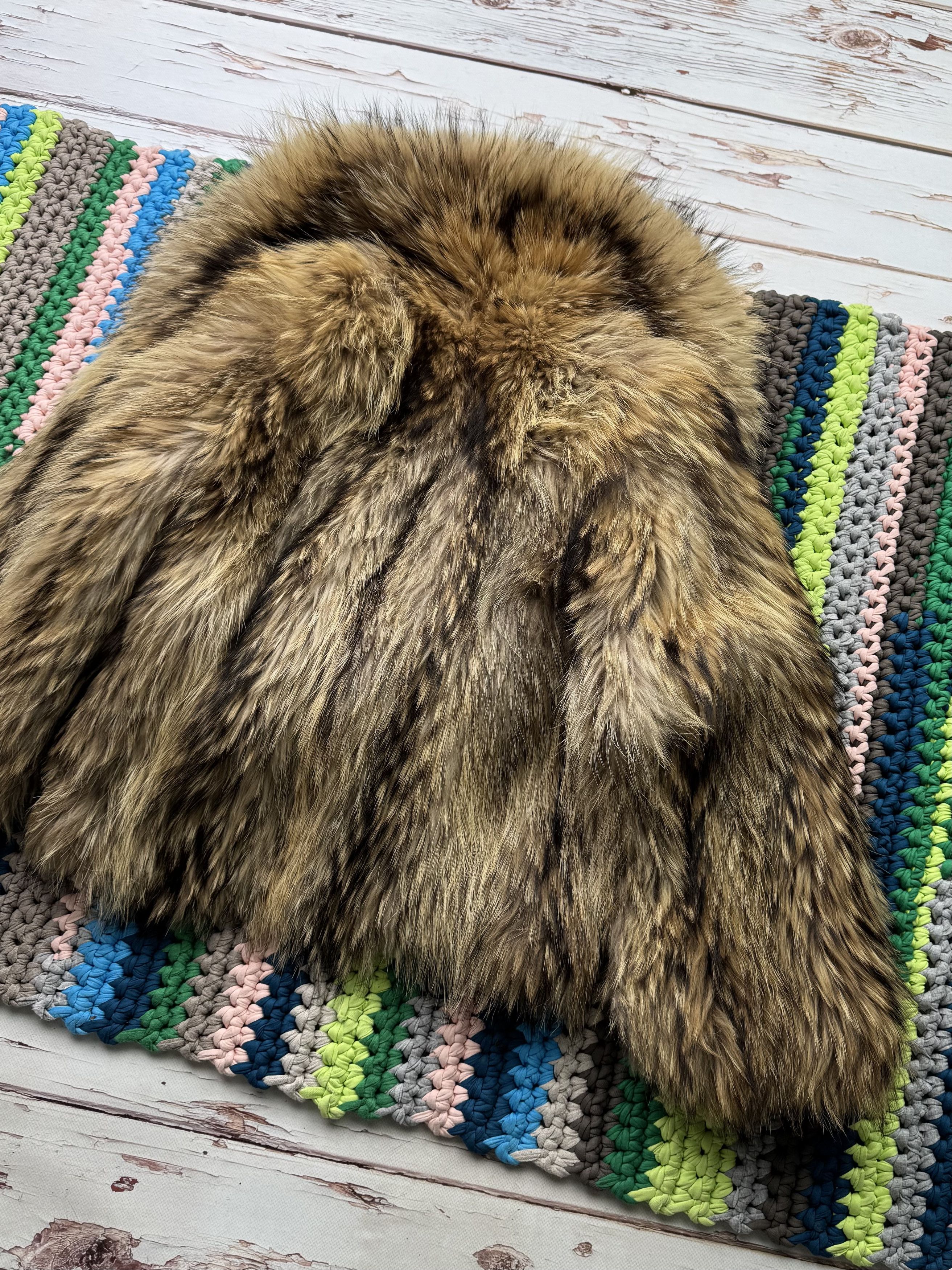 Japanese Brand Vintage Fluffy Real Fur Cropped Jacket D15 Size S / US 4 / IT 40 - 11 Thumbnail