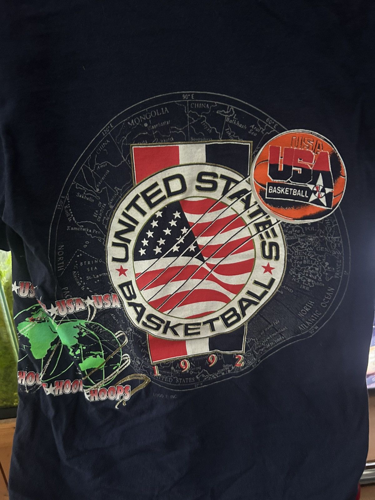 Fruit Of The Loom Vintage 1992 Team USA Basketball T Shirt Size US M / EU 48-50 / 2 - 2 Thumbnail