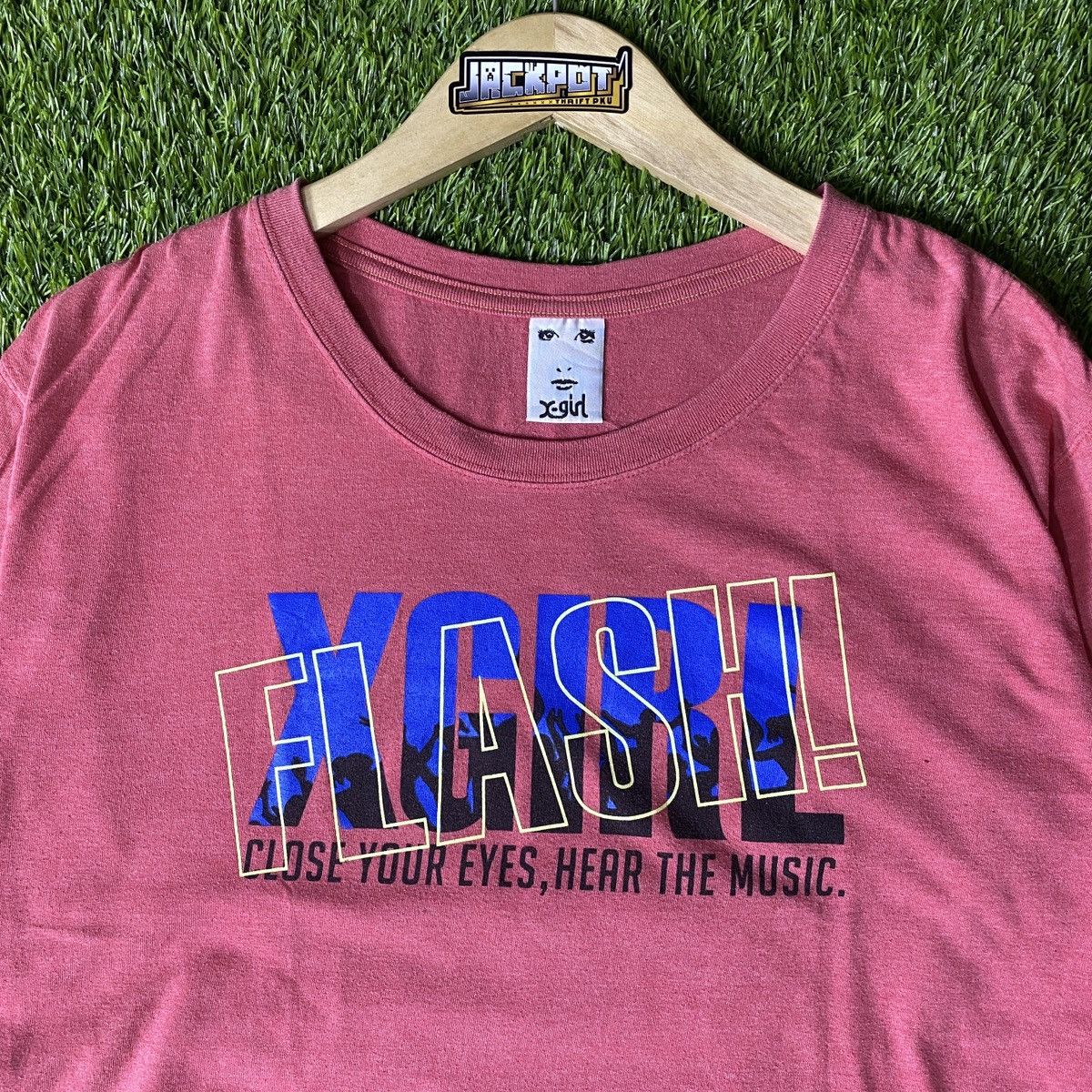 Designer × X-Girl X girl Longsleeve Tee Size S / US 4 / IT 40 - 2 Thumbnail