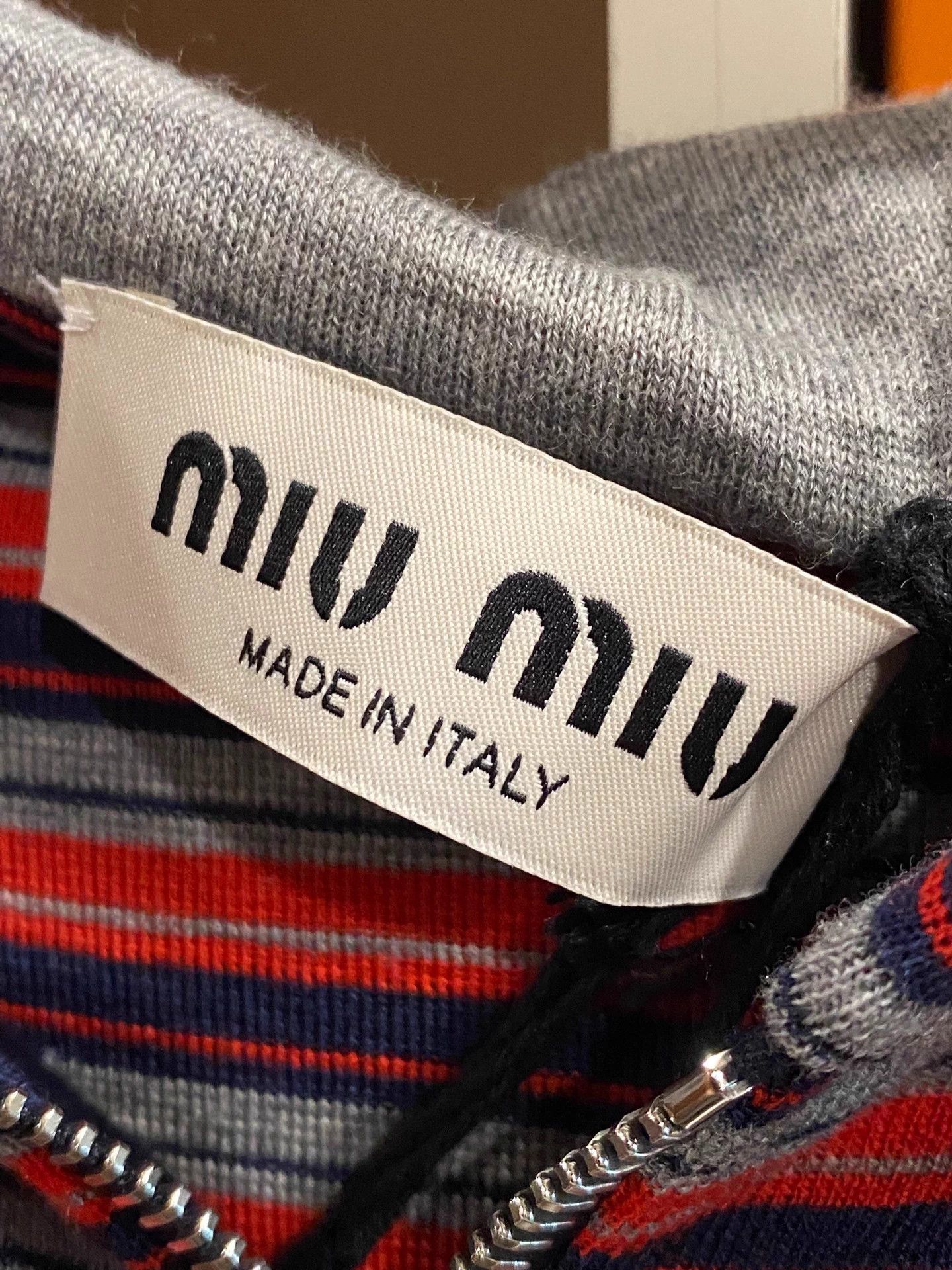 Miu Miu Miu Miu New Wool Stripe Jacket 40 Size S / US 4 / IT 40 - 3 Thumbnail