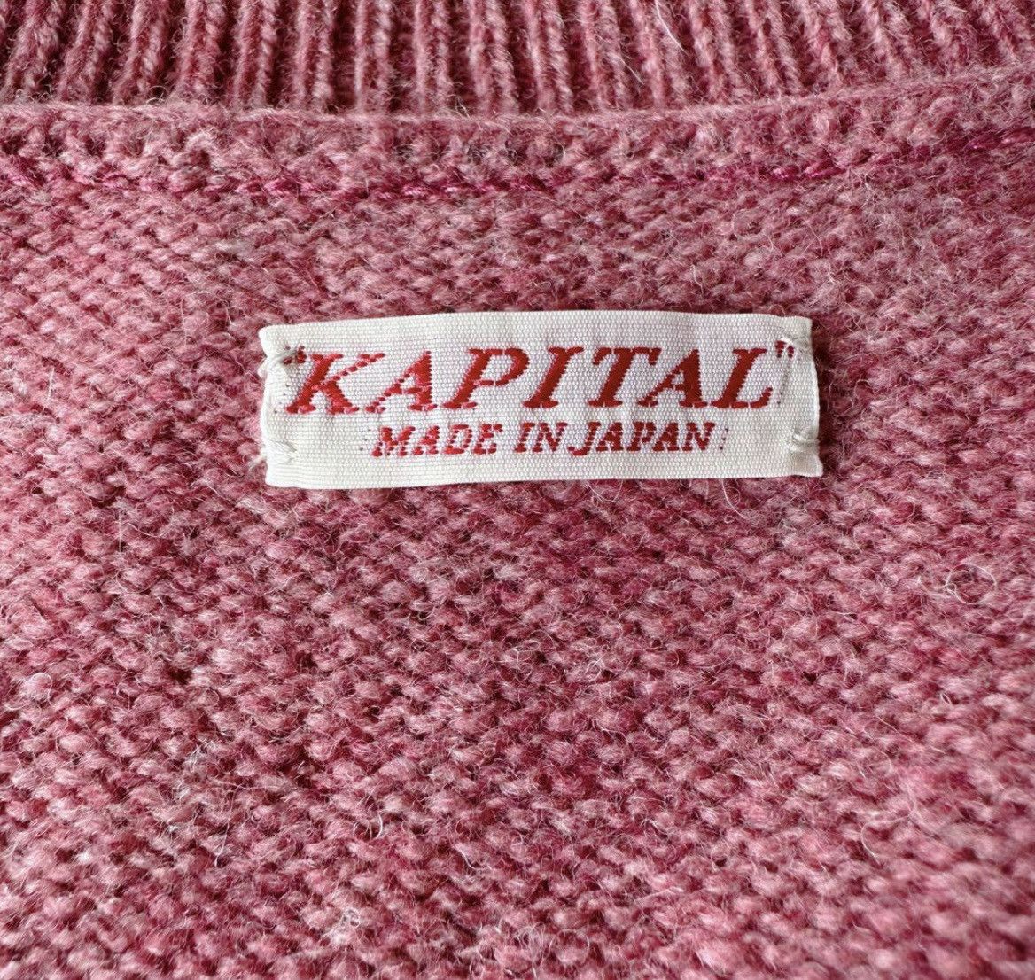 Japanese Brand × Kapital Kapital 8G wool sweater Size US S / EU 44-46 / 1 - 5 Thumbnail