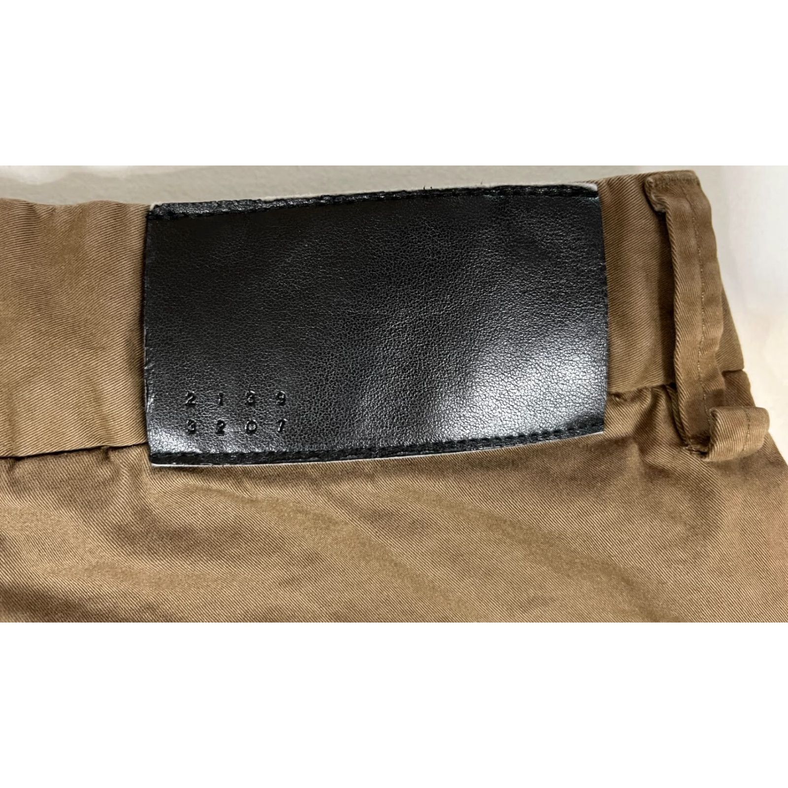 Carolina Herrera Carolina Herrera Pants Chino Men Khaki Brown Stretch 36 Regular 33 Inseam Straight Front Pockets City Preppy Size US 36 / EU 52 - 6 Thumbnail
