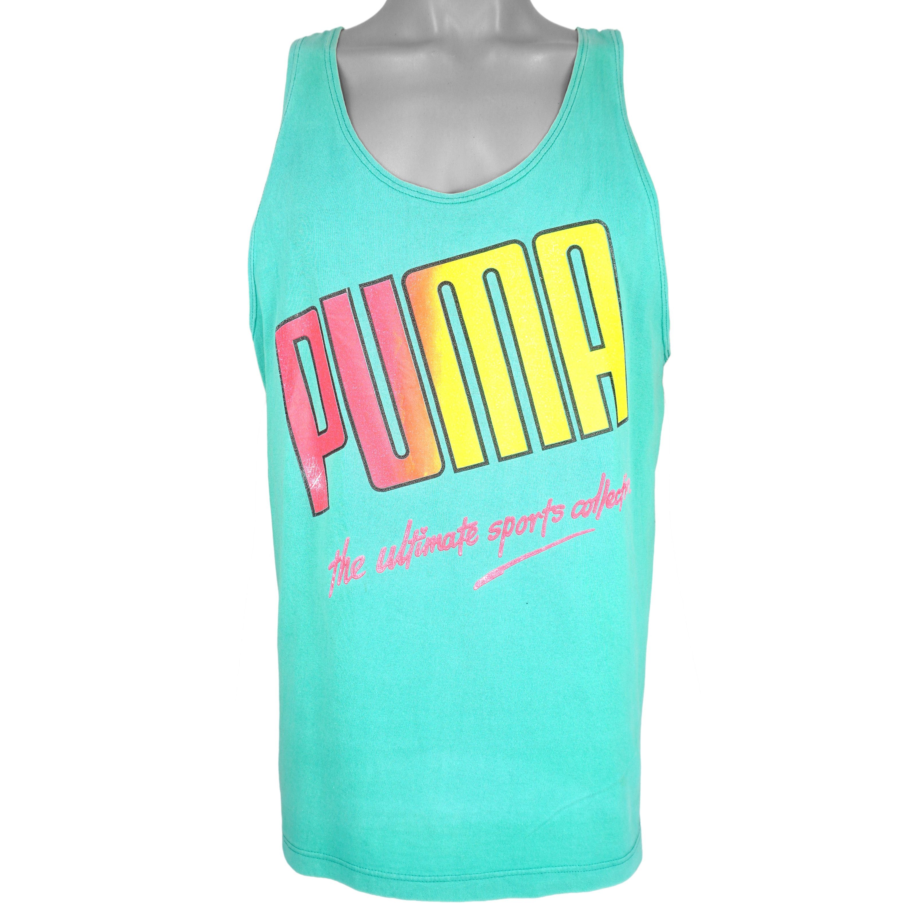 Puma The Ultimate Sports Collection Sleeveless Shirt 1990s Size US XL / EU 56 / 4 - 1 Thumbnail