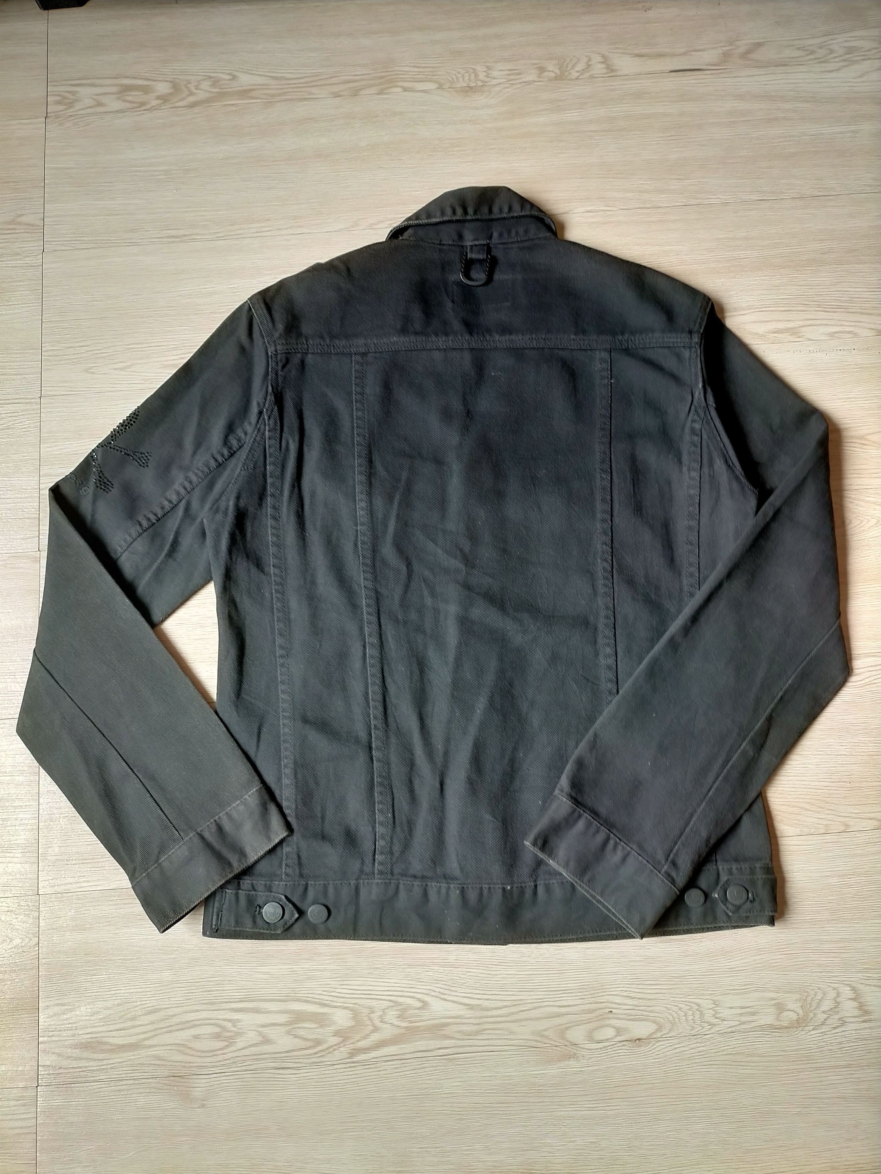 Roen Roen x Semantic Design Embroidered Logo Black denim Jacket Size US L / EU 52-54 / 3 - 19 Thumbnail