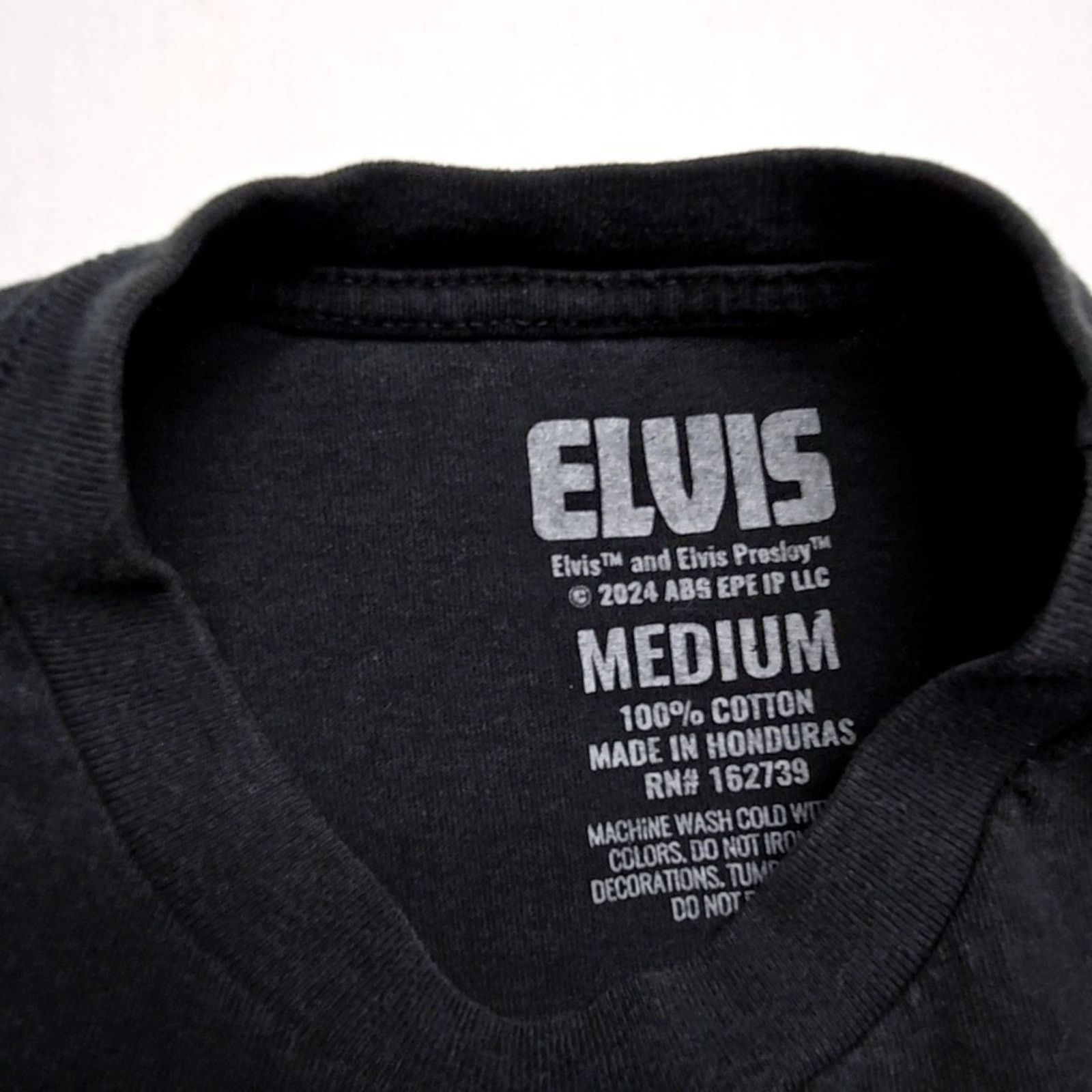 Other Elvis Presley Mugshot Shirt Mens Medium Black Graphic Tee Size US M / EU 48-50 / 2 - 5 Thumbnail