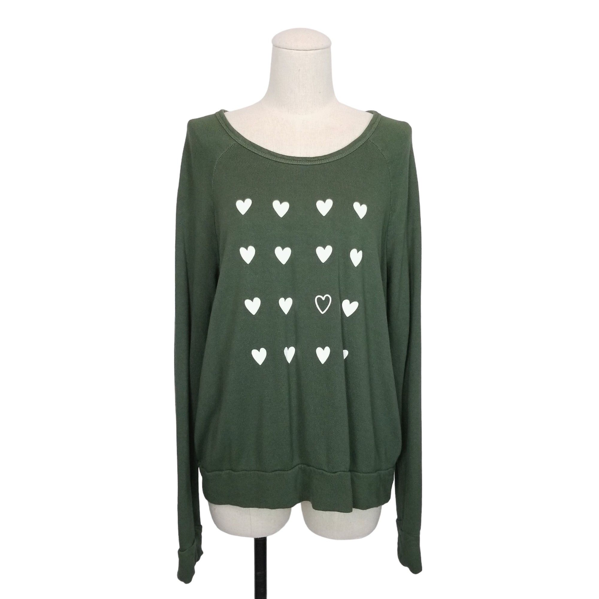Sundry Heart Print Sweatshirt Size M / US 6-8 / IT 42-44 - 1 Thumbnail