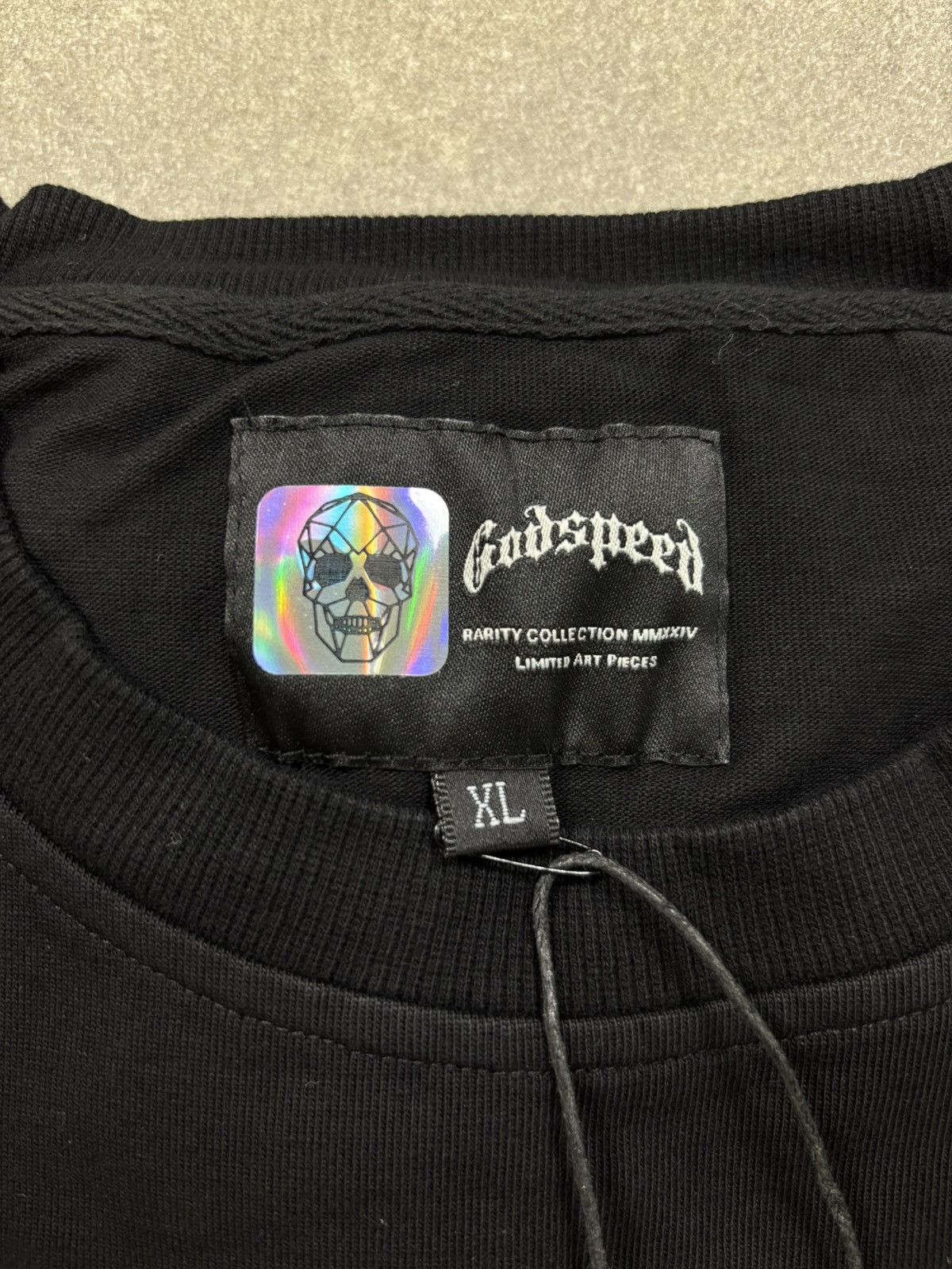 Godspeed Godspeed Strike Out Longsleeve, Black Size US XL / EU 56 / 4 - 8 Thumbnail
