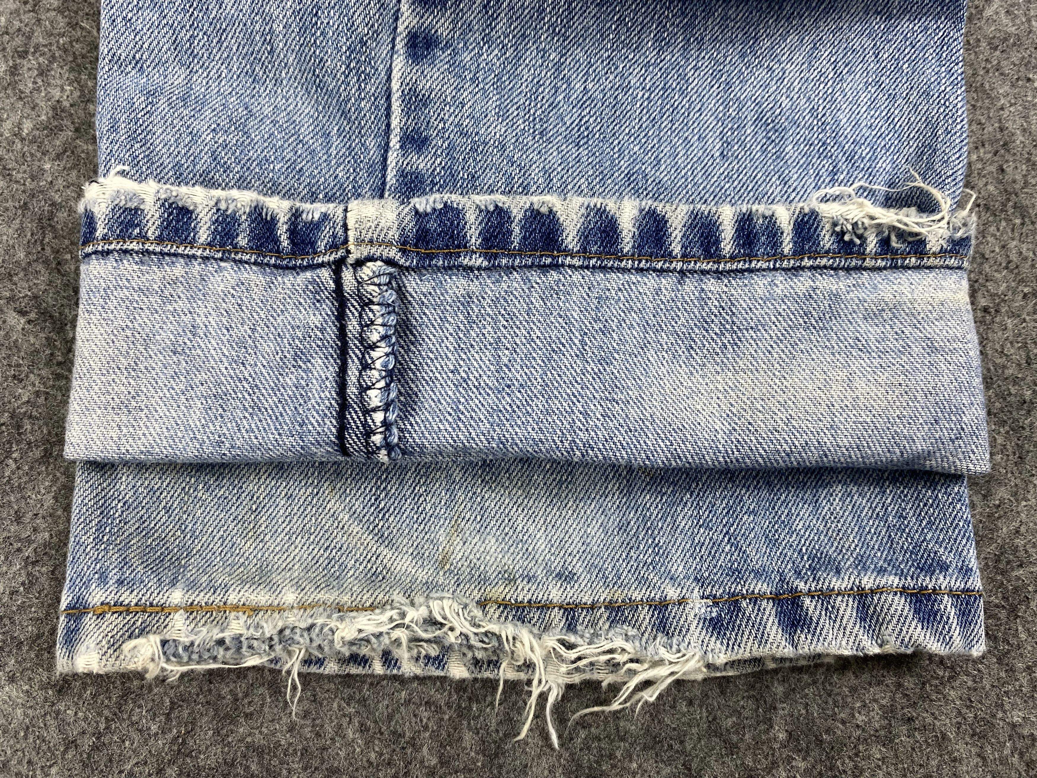 Japanese Brand Light Wash Vintage Levi's 505 Jeans 34x32 Denim -JN1211 Size US 34 / EU 50 - 12 Thumbnail