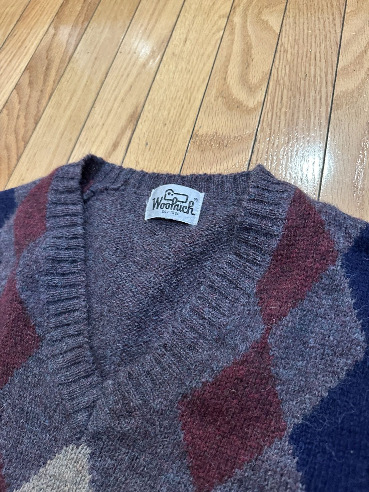 Woolrich Woolen Mills Vintage Woolrich Sweater Vest - Brown Size US M / EU 48-50 / 2 - 5 Thumbnail
