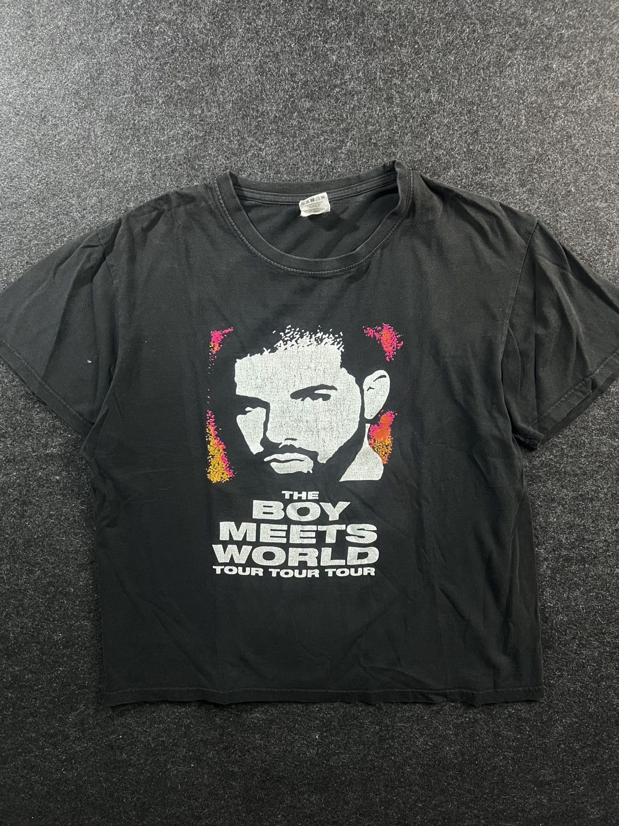 Vintage Rare Vintage Boys Meets World Drake 2008 Tour Tee Size US L / EU 52-54 / 3 - 2 Thumbnail