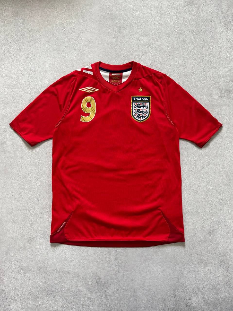 Umbro Umbro England 2006-2008 Away Football Shirt Rooney 9 Size US S / EU 44-46 / 1 - 1 Thumbnail