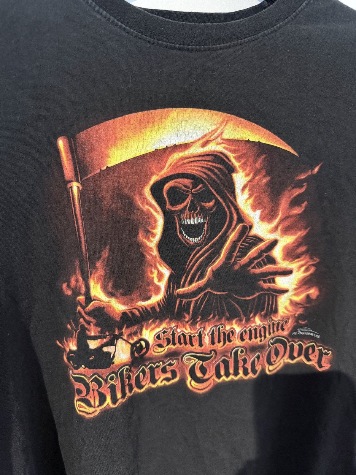 Vintage Vintage Biker Tee Size US XL / EU 56 / 4 - 2 Thumbnail