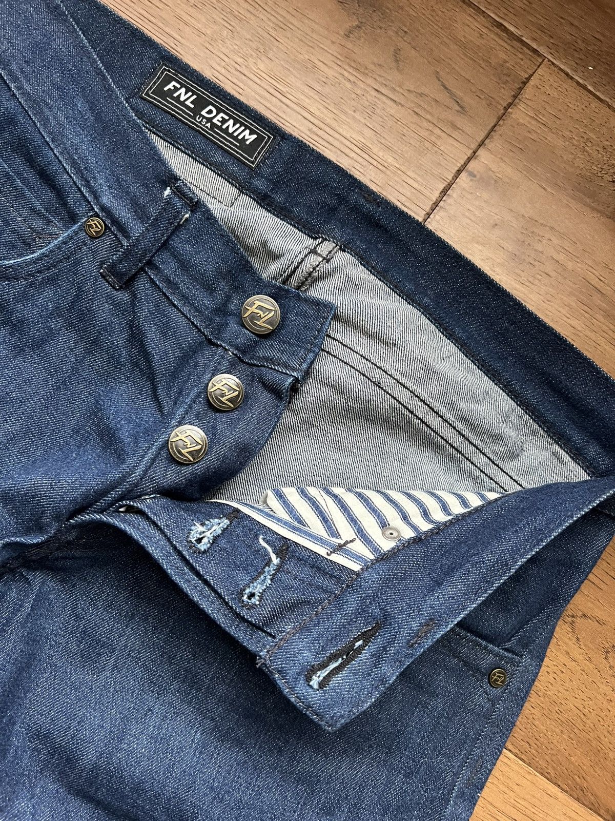 Other FNL Selvedge Denim Jeans Slim 32x30 Size US 32 / EU 48 - 1 Thumbnail