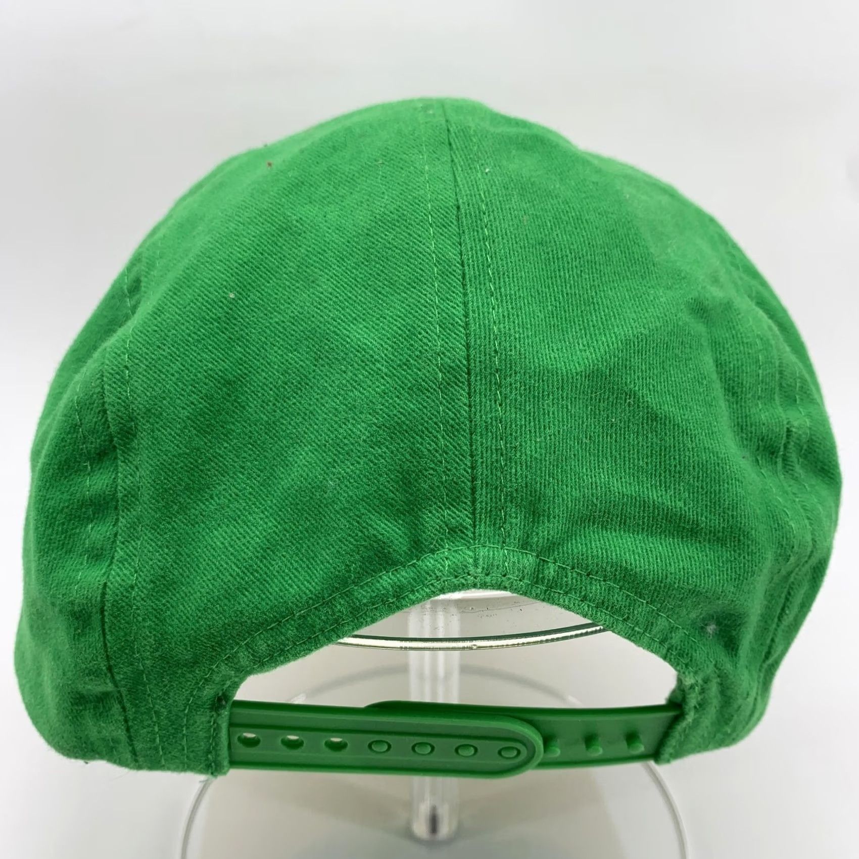 Vintage Subway Hat Cap 5 Panel Snap Back Mens Green Twill One Size Baseball Workwear Mens Size ONE SIZE - 4 Thumbnail