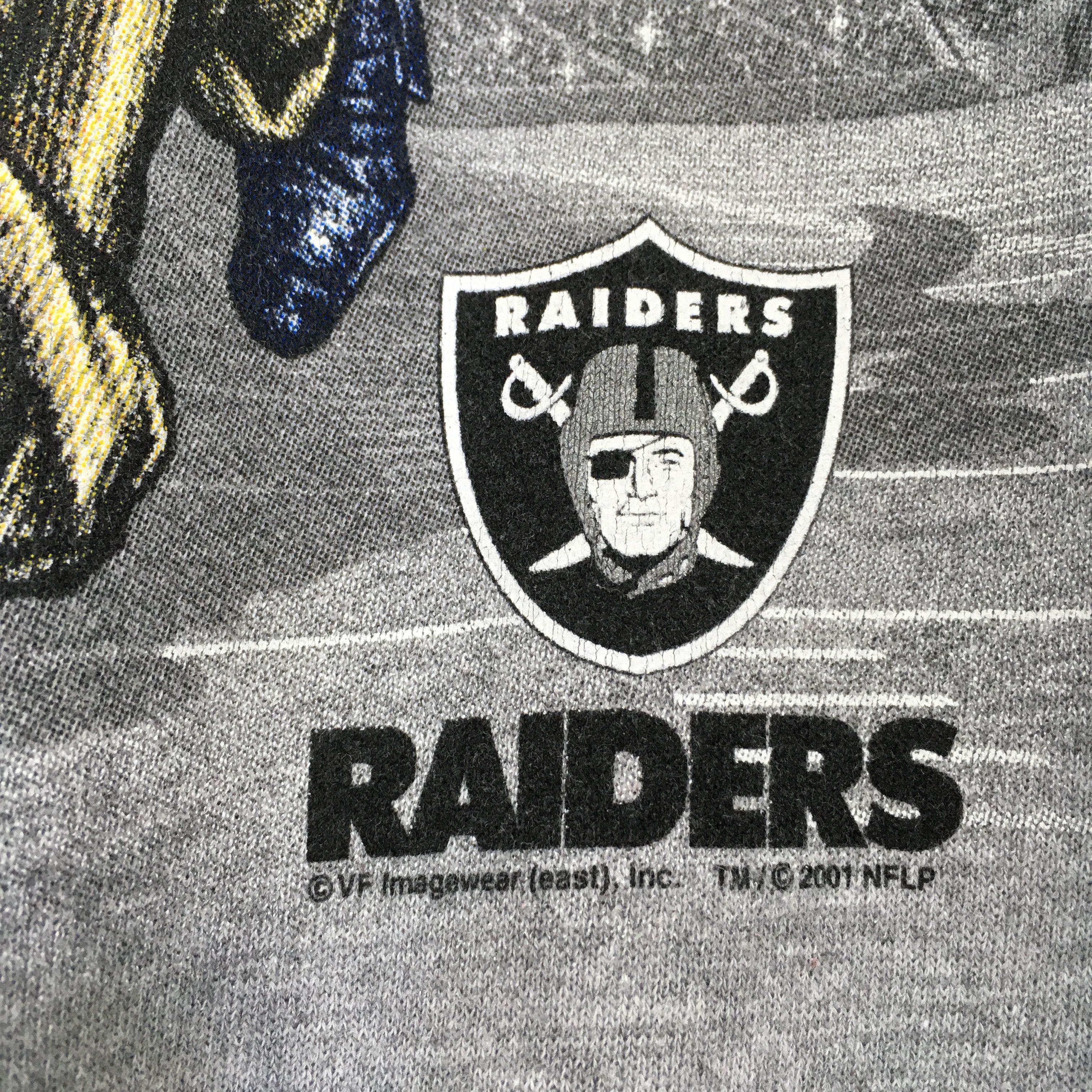 NFL × Vintage RARE Vintage Y2K Los Angeles Raiders NFL Sweatshirt Small Size US S / EU 44-46 / 1 - 3 Thumbnail