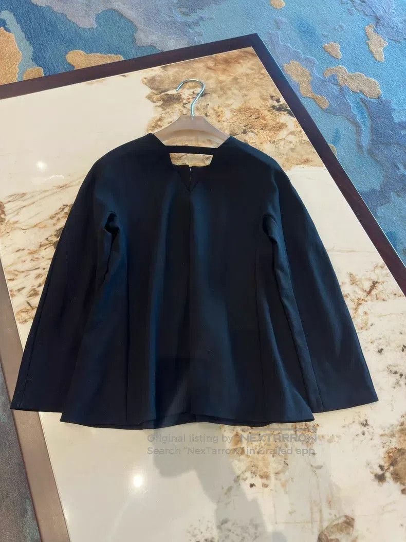Hermes Hermes Long Sleeve Top Size XXS / US 00 / IT 34 - 3 Thumbnail