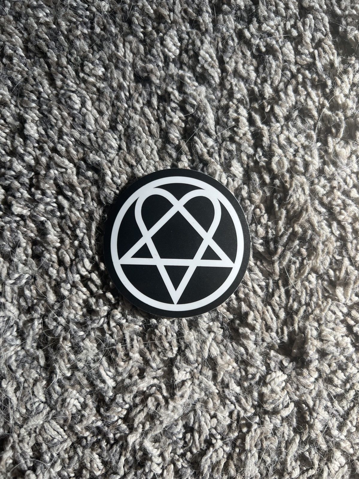 Hypebeast HIM Heartagram Sticker Size ONE SIZE - 1 Thumbnail