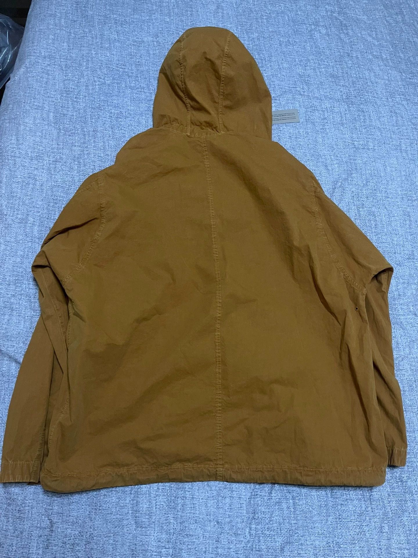 Stone Island Stone Island fw23 CottonLinen Zip Jkt OrangeGray XL Size US XL / EU 56 / 4 - 4 Thumbnail