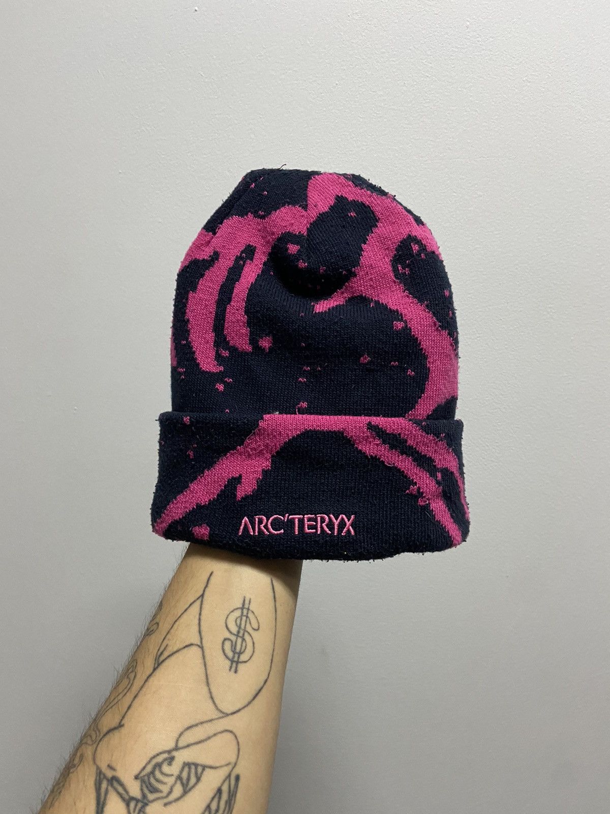 Arc'teryx × Vintage Arcteryx Hat Vintage Logo Bird fleece overprint Size ONE SIZE - 1 Thumbnail