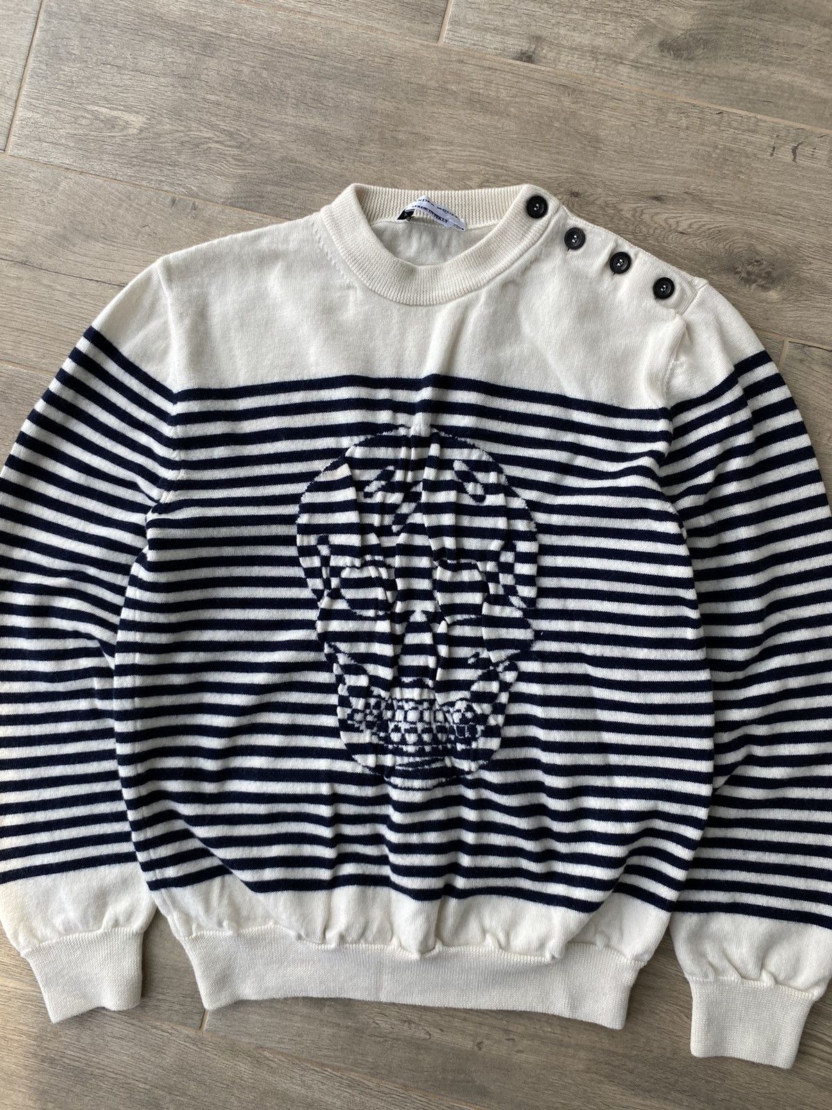 Alexander McQueen Alexander Mqueen Skull Sweater Size L / US 10 / IT 46 - 4 Thumbnail
