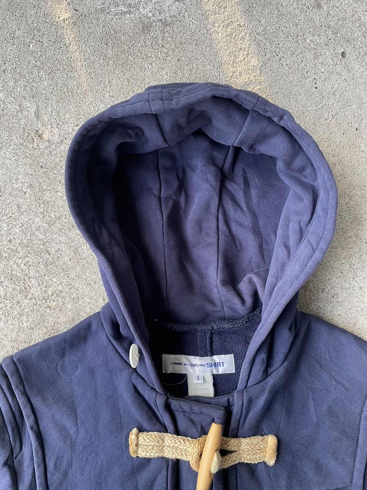 Comme des Garcons Comme Des Garcons Blue Duffle Coat S19905 Size US S / EU 44-46 / 1 - 9 Thumbnail