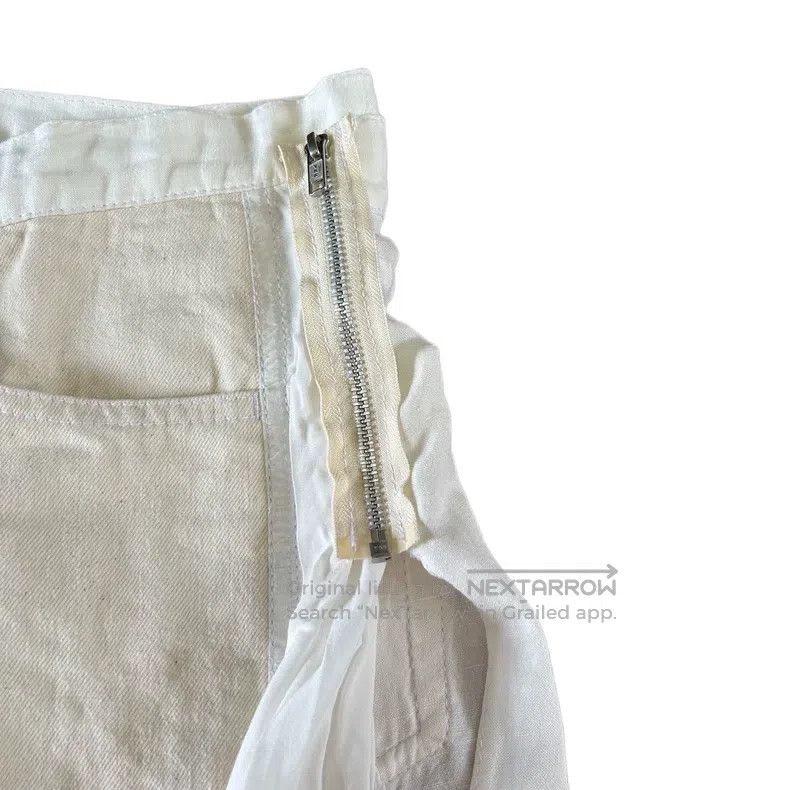 Comme des Garcons Comme Des Garcons size S Asymmetrical White Short Skirt Size 24" / US 00 / IT 34 - 5 Thumbnail