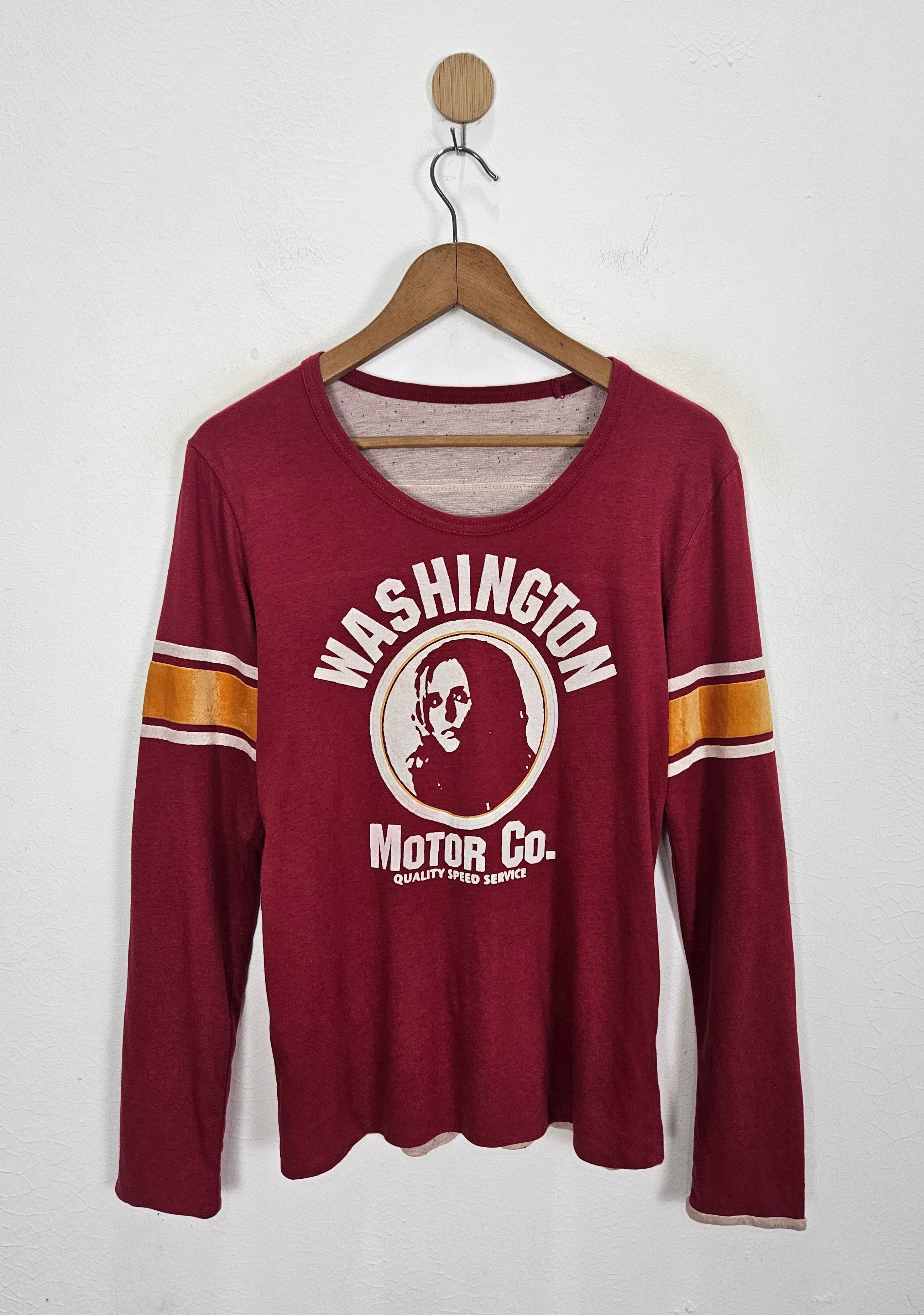 Japanese Brand Washington Motor oil reversible shirt Size US S / EU 44-46 / 1 - 1 Thumbnail