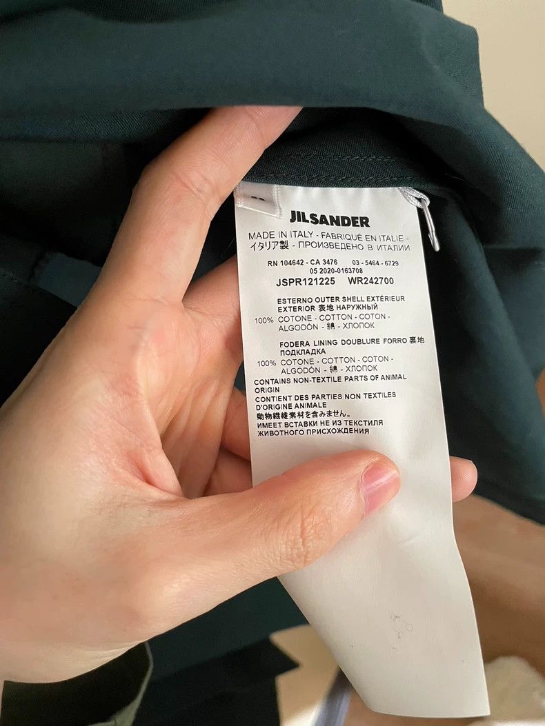 Jil Sander Jil Sander Dark green windbreaker Size XS / US 0-2 / IT 36-38 - 6 Thumbnail