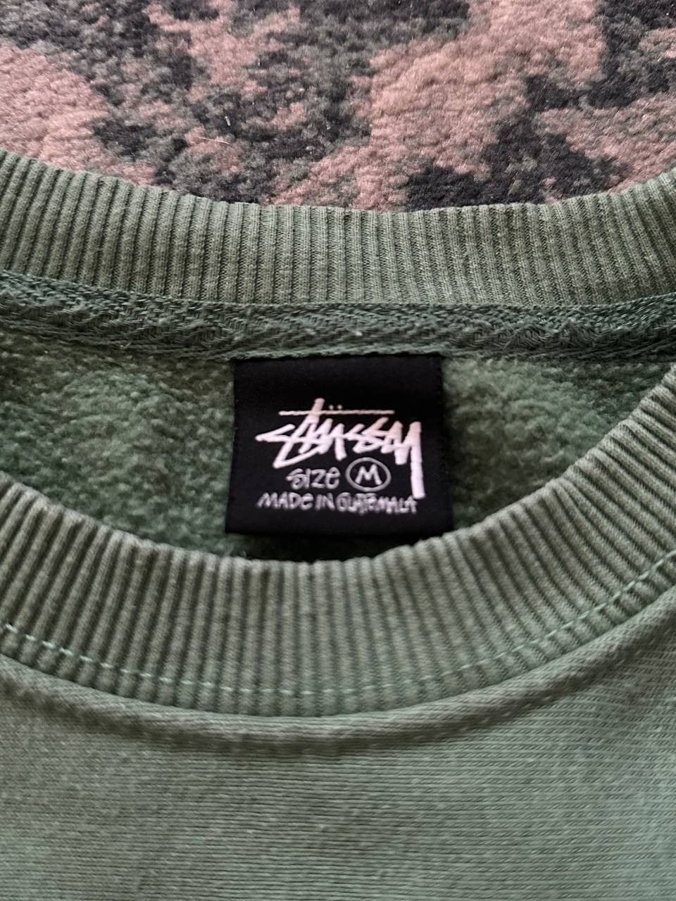 Stussy Stussy Green Jumper Size US M / EU 48-50 / 2 - 4 Thumbnail