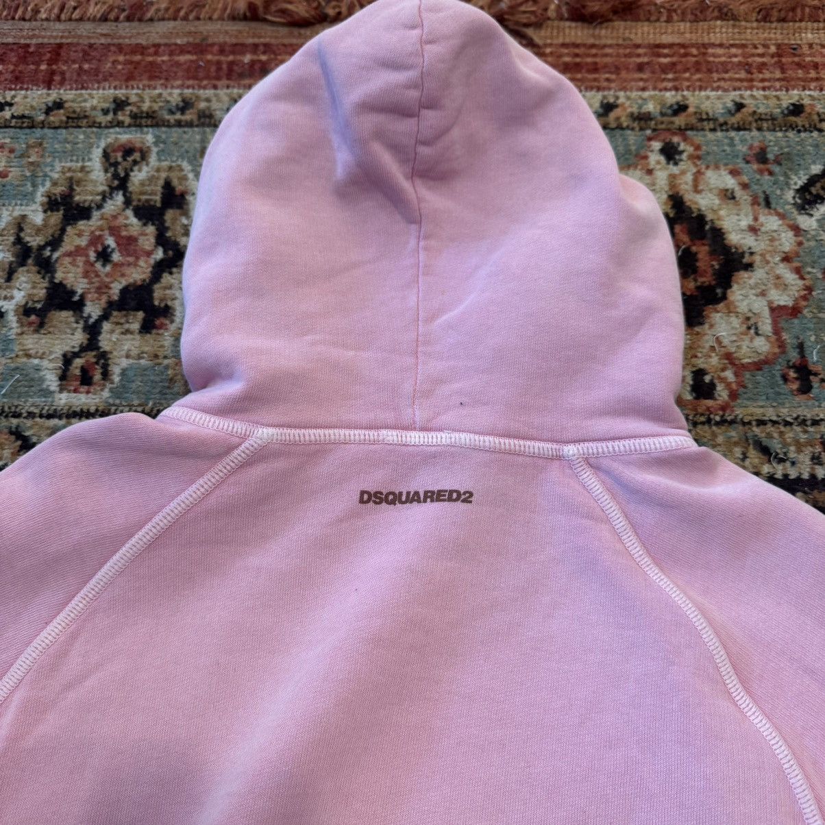 Dsquared2 DSquared2 “f*cky the bear” Pink Graphic Hoodie Streetwear XS Size US XS / EU 42 / 0 - 13 Thumbnail