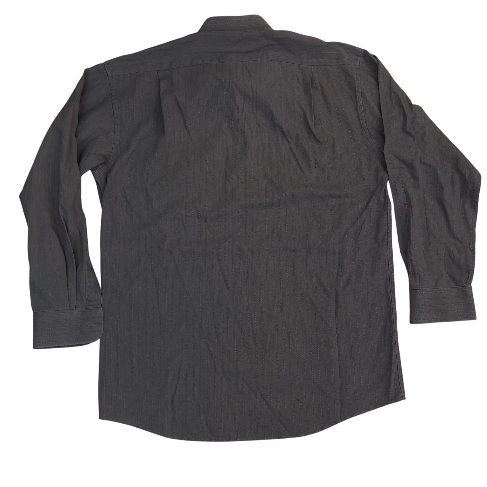 Balenciaga Balenciaga Paris Men’s Grey Pinstripe Shirt Size US M / EU 48-50 / 2 - 6 Thumbnail