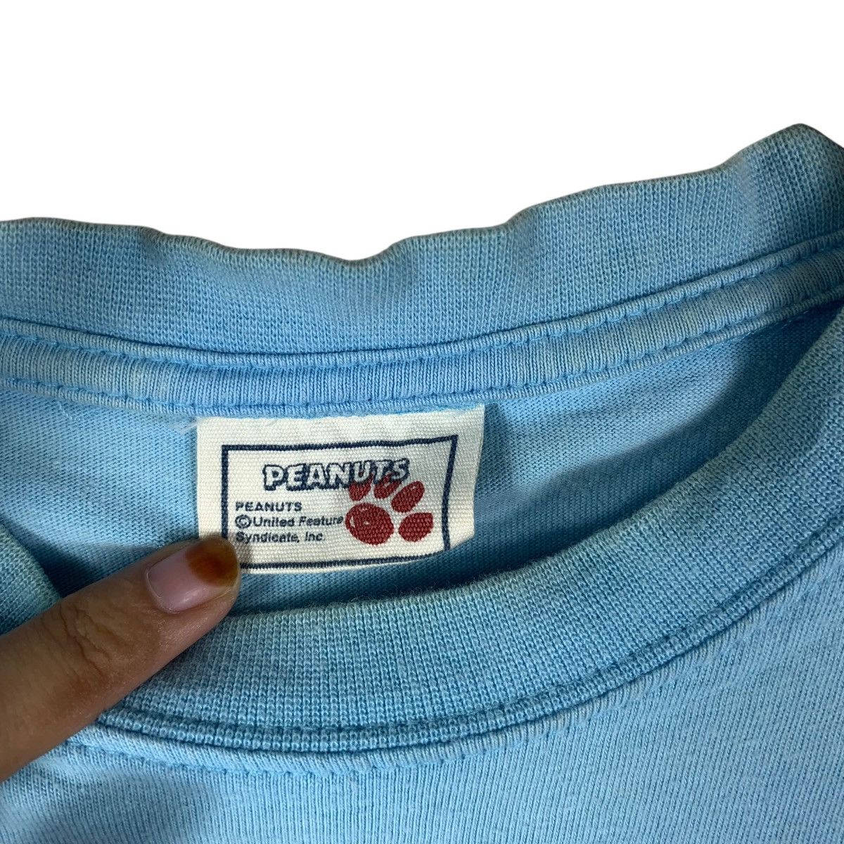 Peanuts PEANUTS SNOOPY LINUS Cartoon Comic Strip Tee Shirt Top Size S / US 4 / IT 40 - 7 Thumbnail