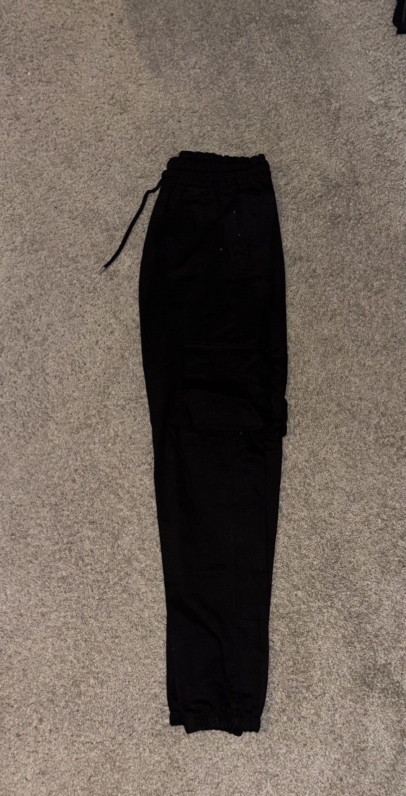 Boohoo Black Skinny Joggers Size US 32 / EU 48 - 2 Thumbnail