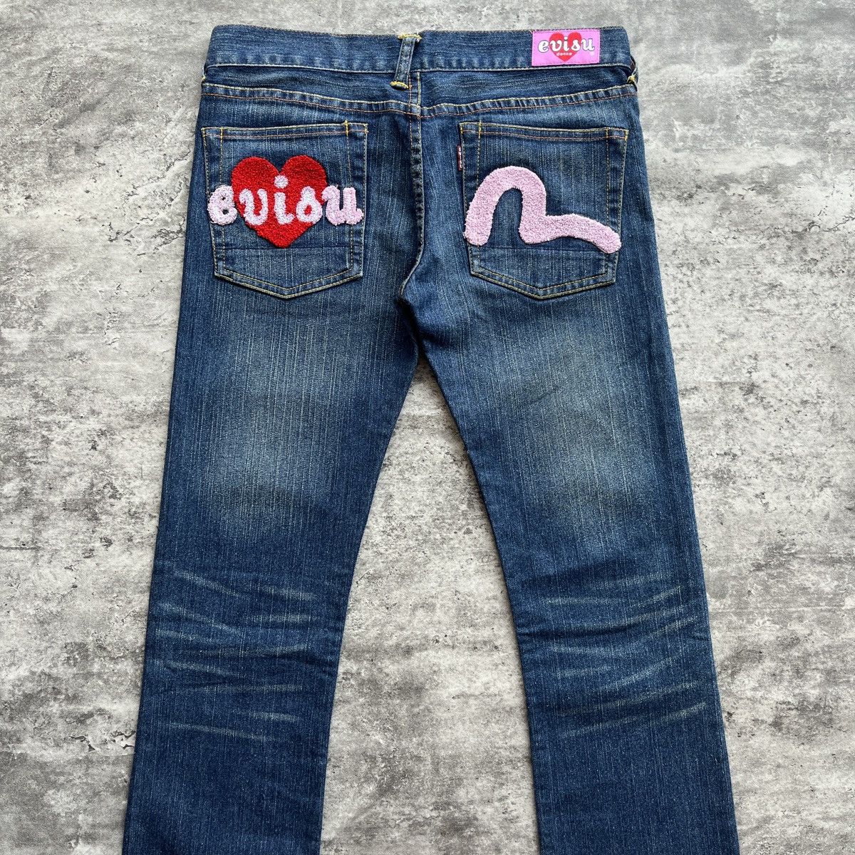 Evisu Y2K Evisu Donna Embroidered Seagull skinny stretch jeans Size 30" / US 8 / IT 44 - 3 Thumbnail