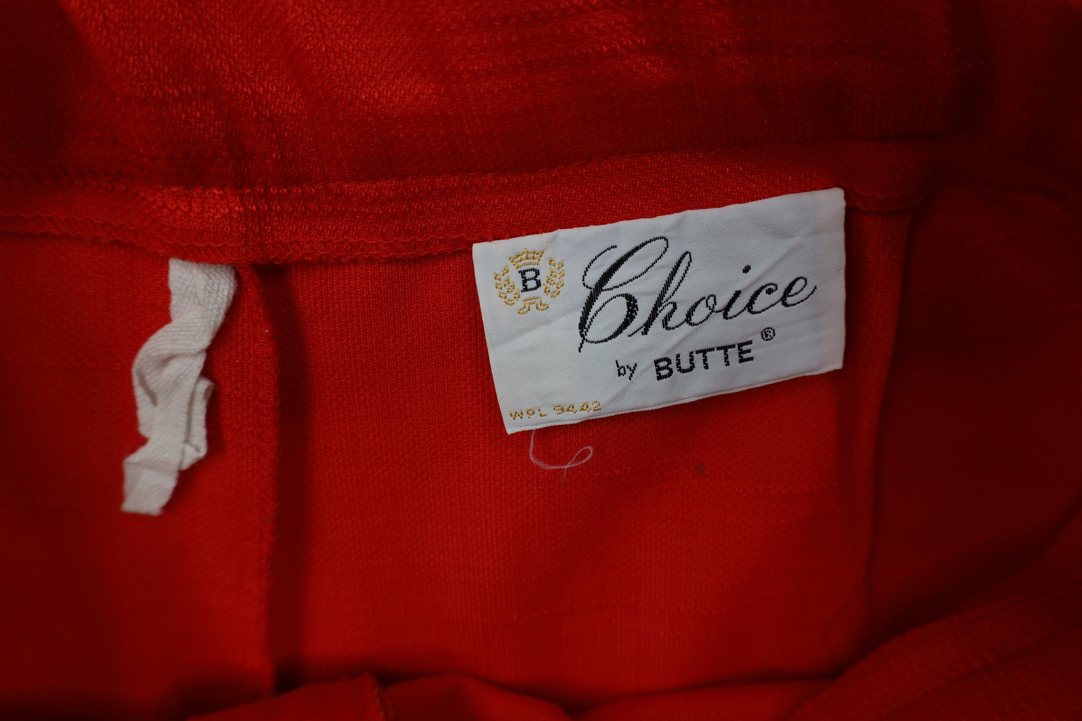 Vintage Vintage 60s Streetwear Knit Bermuda Shorts Red Polyester USA Size 34" / US 12 / IT 48 - 6 Thumbnail