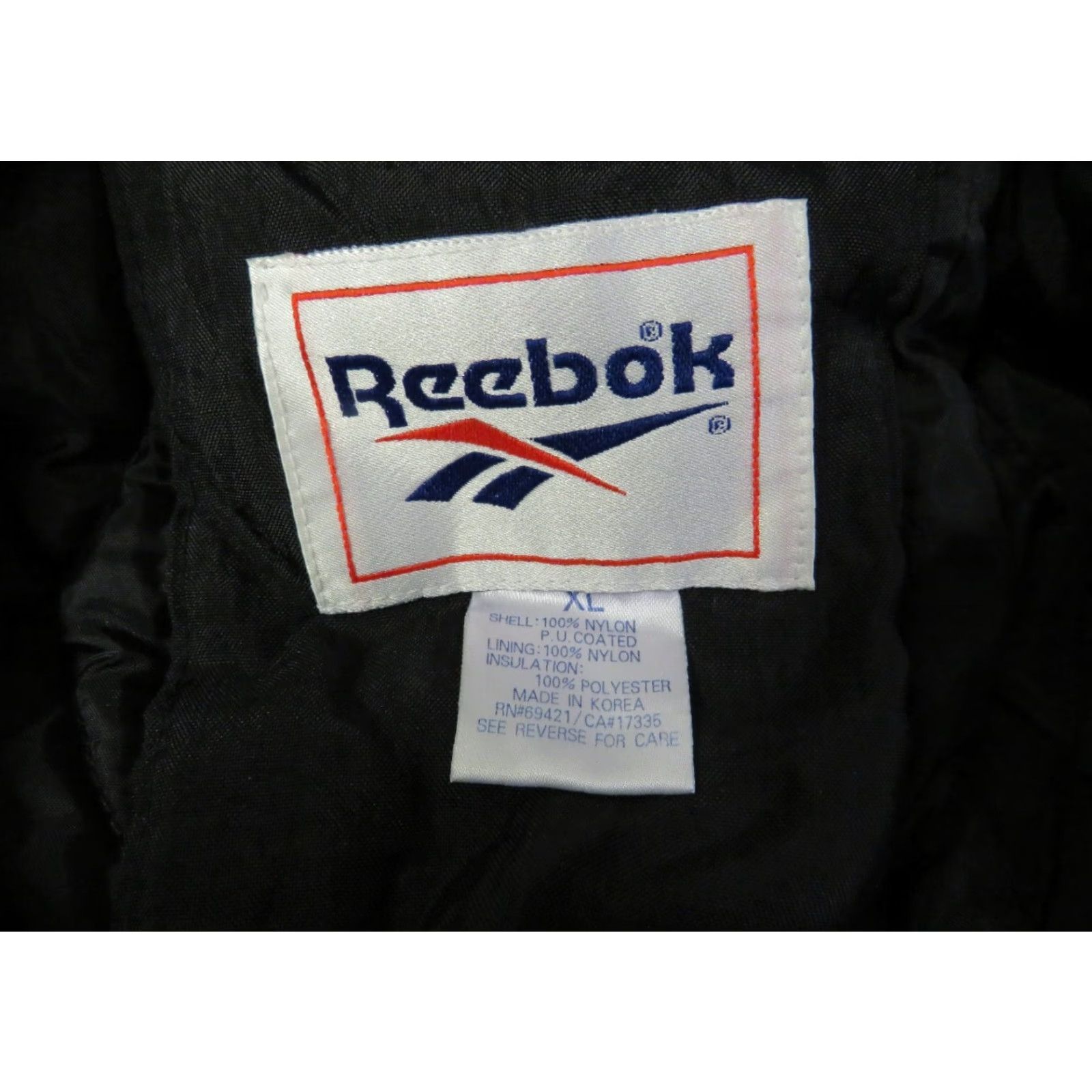 Reebok VINTAGE Reebok Men's Jacket XL Red Nylon Puffer National Guard Logo Football Shoeswear? Size US XL / EU 56 / 4 - 3 Thumbnail