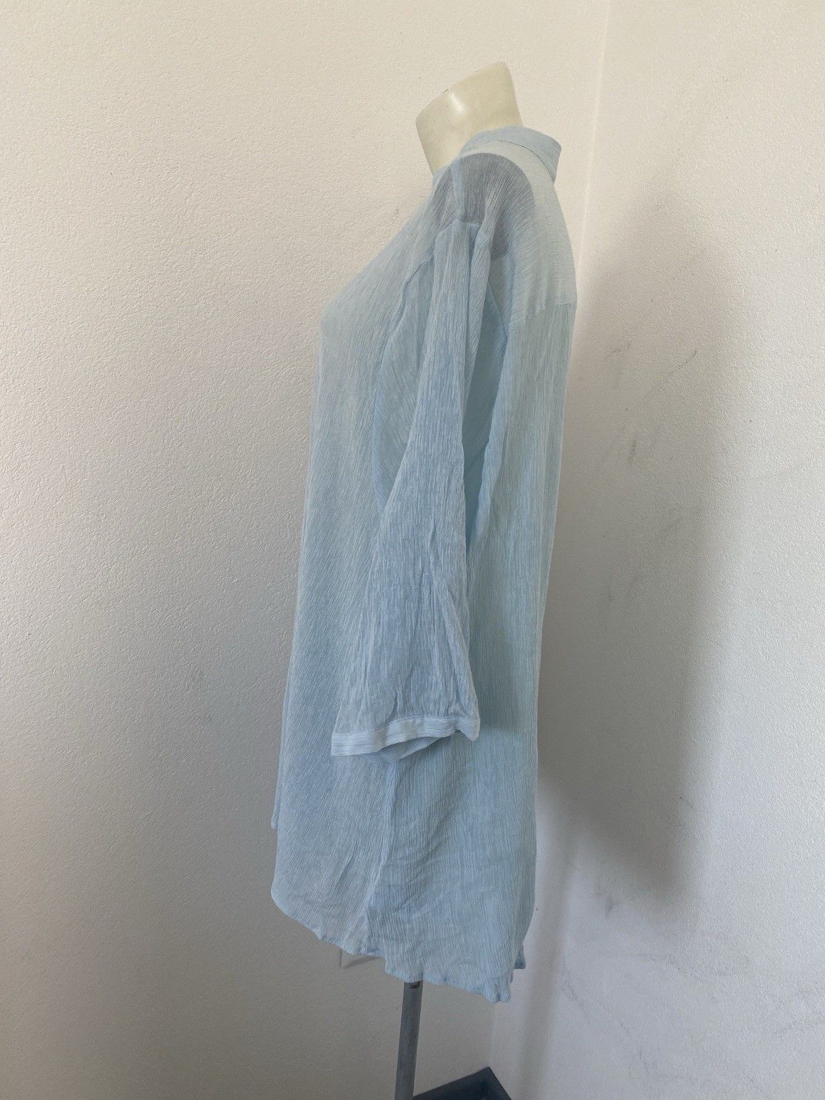 Other Zizzi Blouse Blue Size 42-56 One Size At25 Size XXL / US 16-18 / IT 52-54 - 2 Thumbnail