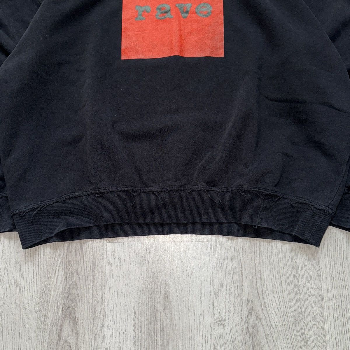 Misbhv MISBHV Black Rave Oversized Fit Hoodie Size US L / EU 52-54 / 3 - 4 Thumbnail