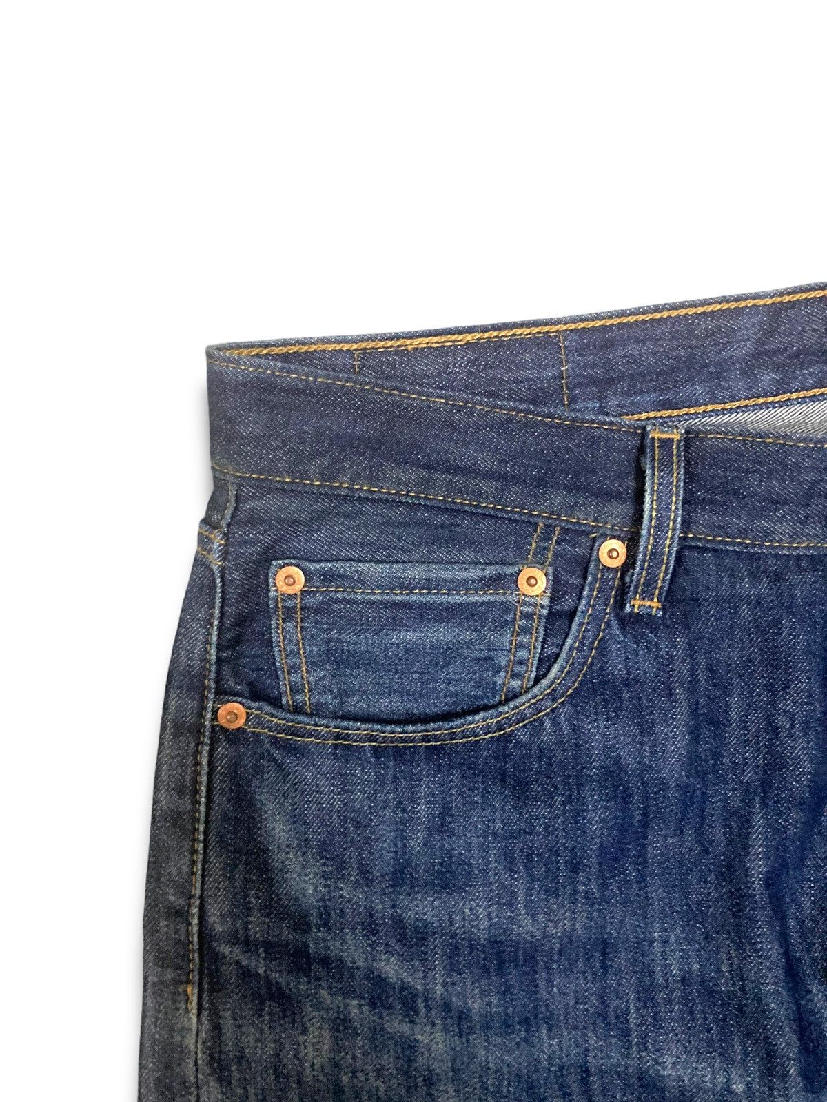 Levi's × Levi's Vintage Clothing Vintage Y2K 501 Levis Distressed Denims Size US 34 / EU 50 - 8 Thumbnail