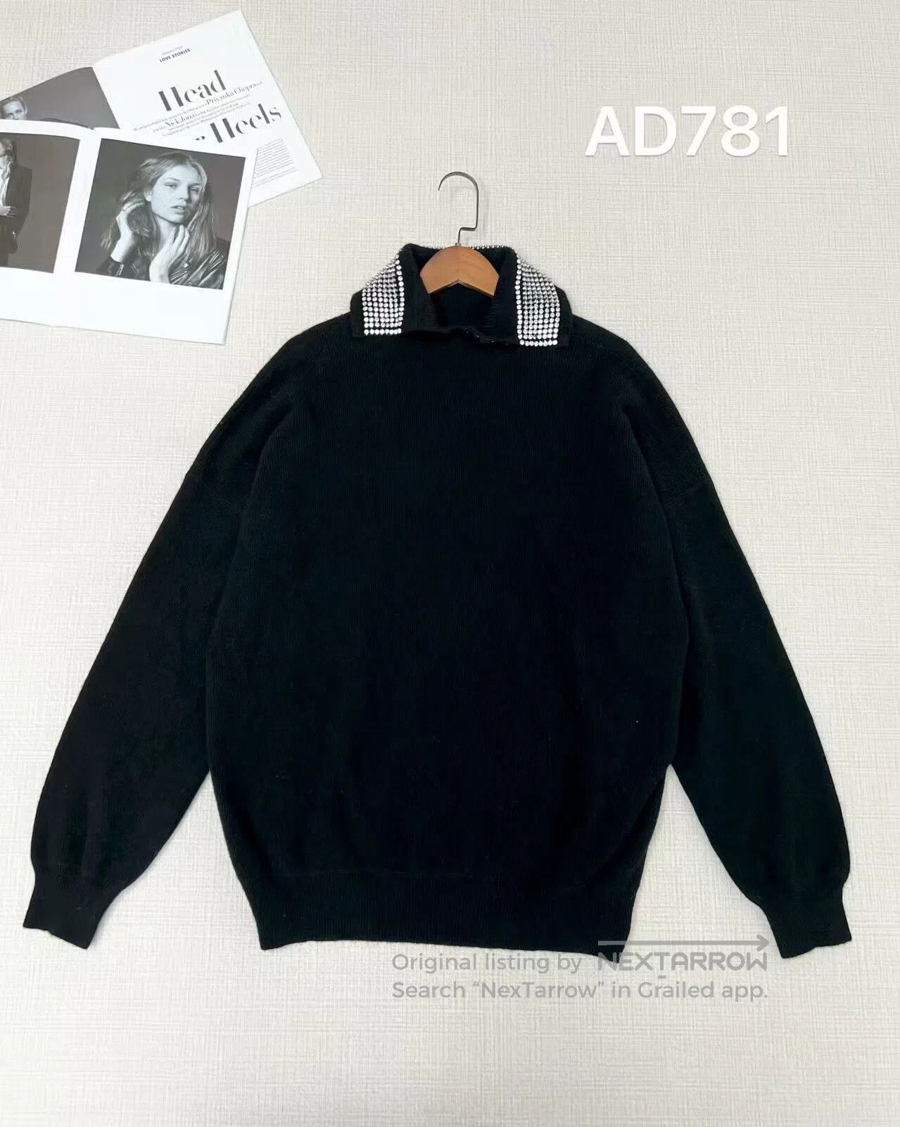 Alexander Wang Alexander Wang Rhinestone Knit Dress. Size S / US 4 / IT 40 - 1 Thumbnail