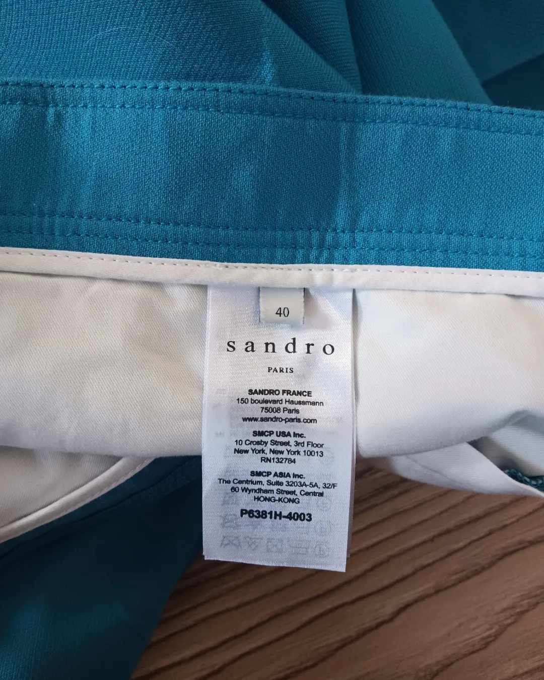 Sandro Blue Sandro pants Size 27" / US 4 / IT 40 - 5 Thumbnail
