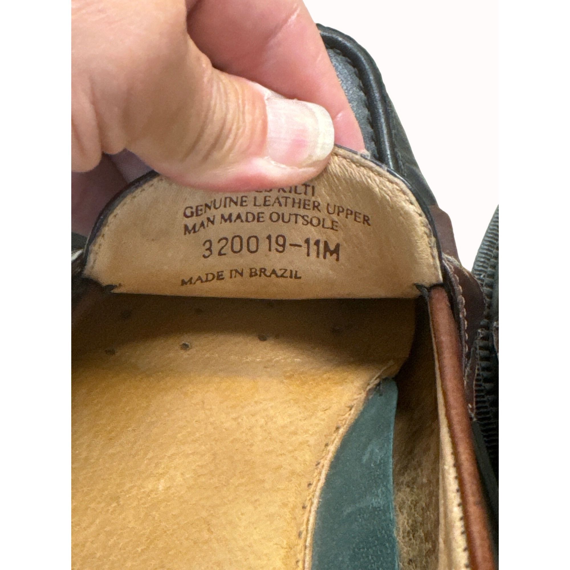 Designer Botellín Italian men’s brown kilt leather shoes loafers size Size US 11 / EU 44 - 10 Thumbnail
