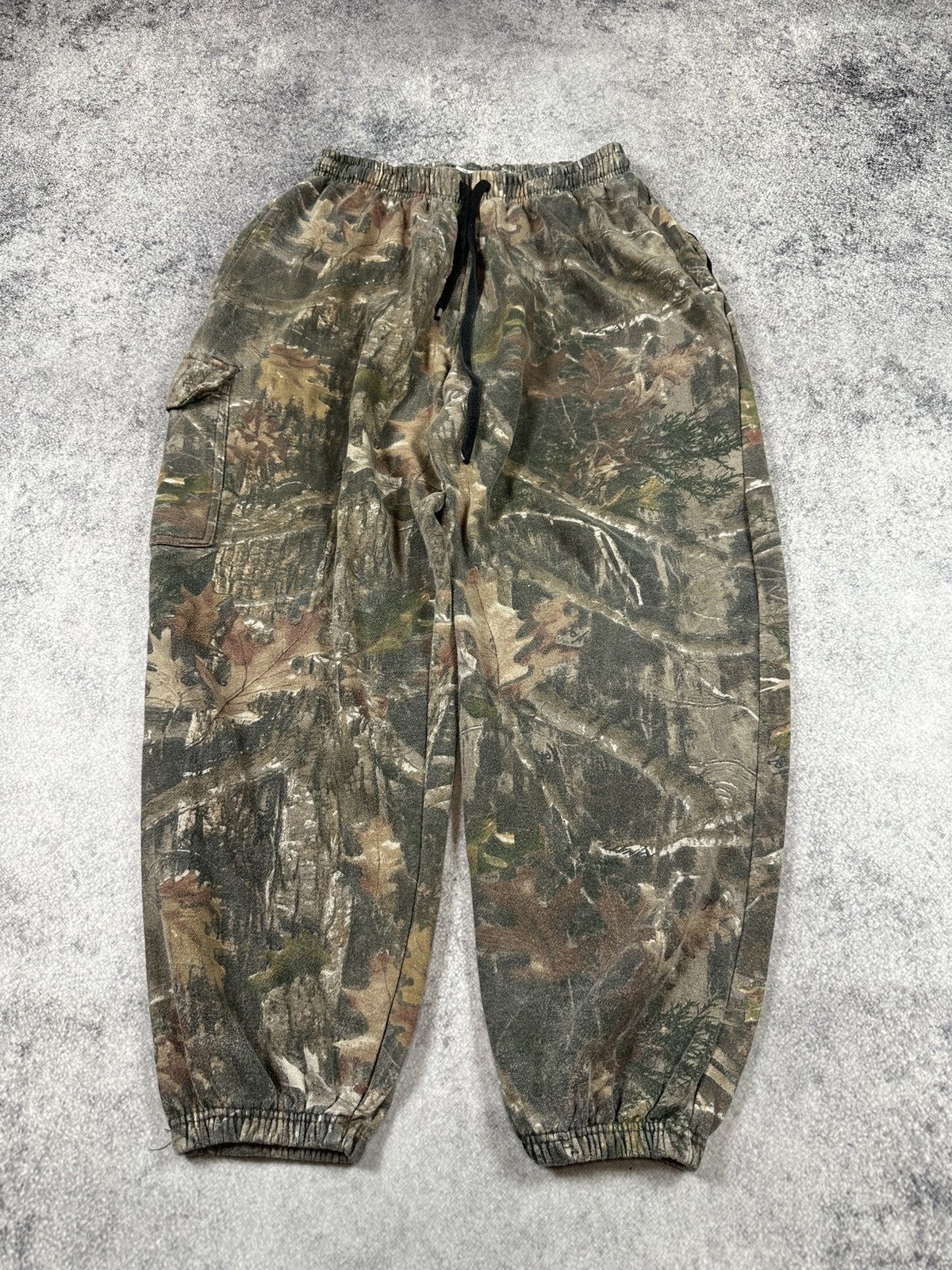 Realtree Vintage Realtree Pants Rare Joggers Streetwear Rare USA XXL Size US 37 - 1 Thumbnail