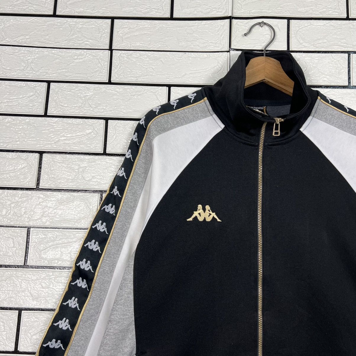 Kappa Vintage 90s KAPPA Side Tape Logo Track Top Jacket #3957-C180 Size US M / EU 48-50 / 2 - 3 Thumbnail