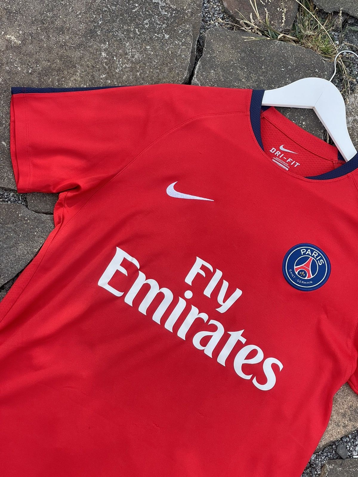 Nike Nike PSG red soccer jersey Size US L / EU 52-54 / 3 - 4 Thumbnail