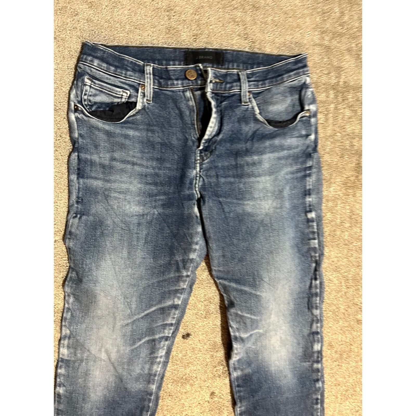 J Brand J Brand Jeans Men 32 Inseam Blue Skinny Fit 32" Mick Ankle Size US 32 / EU 48 - 2 Thumbnail
