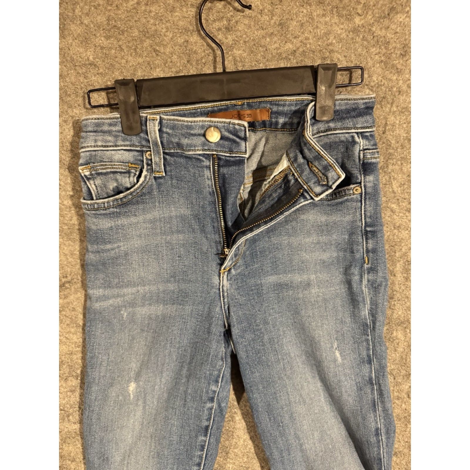 Vintage Joes Jeans Womens 25 Charlie High Rise Skinny Ankle Distressed Chic Streetwear Jeans Size 42" / US 20 - 2 Thumbnail